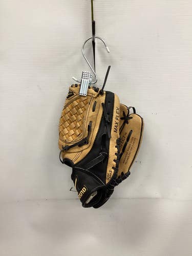 Used Mizuno POWER CLOSE BB/SB Glove RH Throw Tan 10" 11851-S000041508