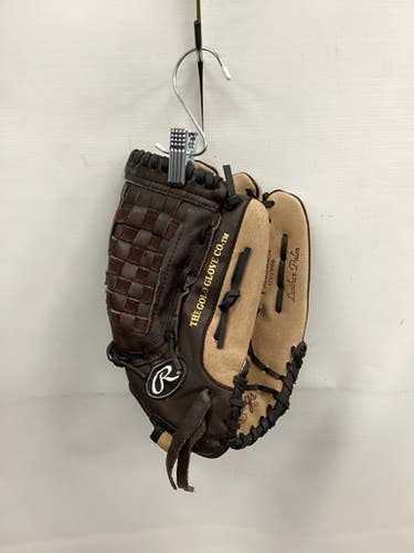 Used Rawlings PLAYMAKER SERIES BB/SB Glove RH Throw Brown 12 1/2" 11851-S000041510