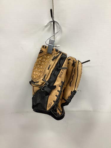 Used Mizuno POWER CLOSE BB/SB Glove RH Throw Tan 11" 11851-S000041507