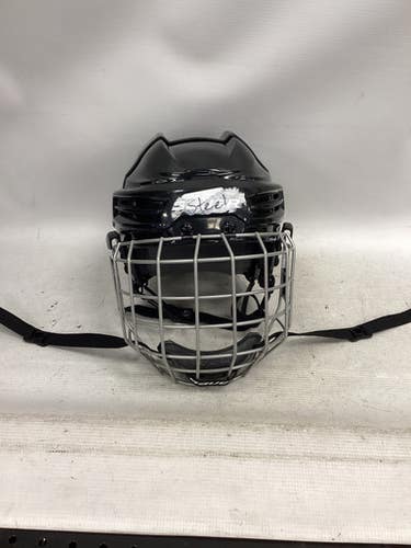 Used Bauer IMS 5.0 S Helmet Cage Combo Black SM 11851-S000041448