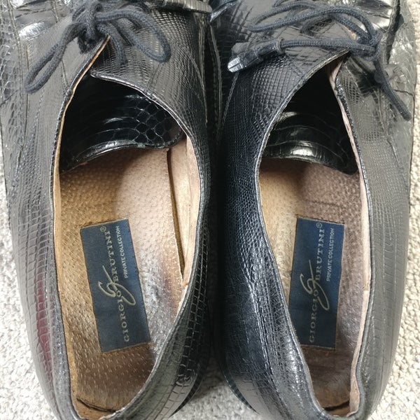 Giorgio Brutini Genuine Snake Skin Leather Mens Size 15  display picture 2