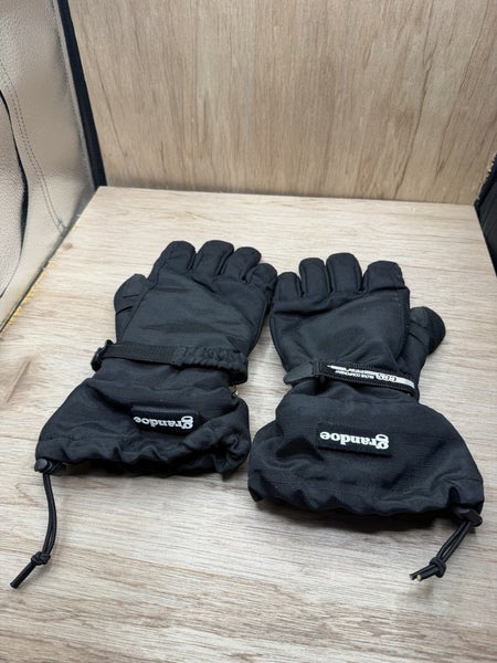 Grandoe Gloves Mens large Snow Ski Black Insulated Sympatex