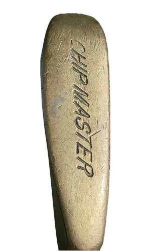 Matzie Chip Master Velvet Touch Grooveless Brass Chipper  RH Steel 35 Stock Grip
