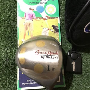 Nickent Great Hawk 9* Driver Regular Ultra Lightweight Graphite Shaft (44)