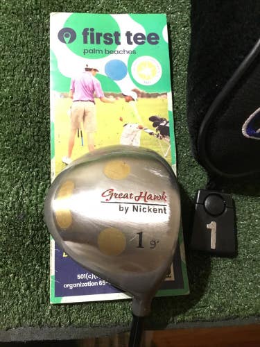 Nickent Great Hawk 9* Driver Regular Ultra Lightweight Graphite Shaft (44)