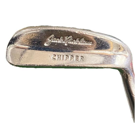 MacGregor Jack Nicklaus Chipper RH Steel Shaft 34" Label Vintage Golf Pride Grip