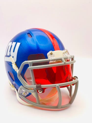 Clear Red Mini Visor For Mini Helmet