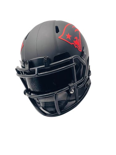 Black Mini Visor For Mini Helmet