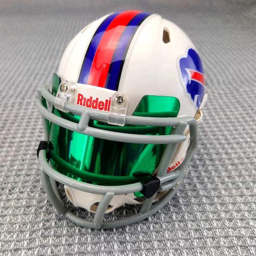 Mirror Green 2 Mini Visor For Mini Helmet