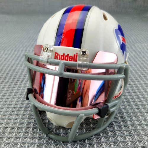 Mirror Pink Mini Visor For Mini Helmet