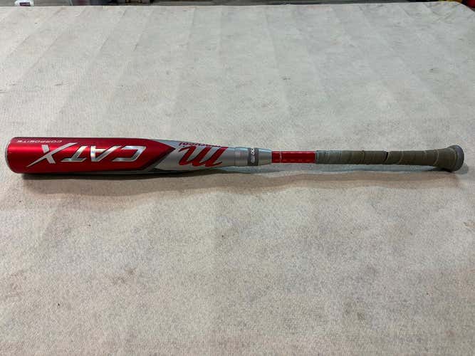 2023 Marucci CAT X Composite BBCOR Certified Bat (-3) 29 oz 32" (Used)