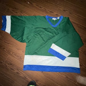 Green Goalie Cut Men's Jersey (Used)