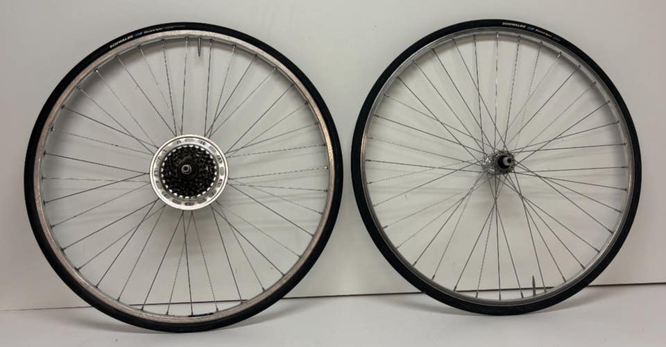 Vintage Araya/Sun CRT 16 II 5-Speed Aluminum 700C Wheelset Performance/ACS Hubs+