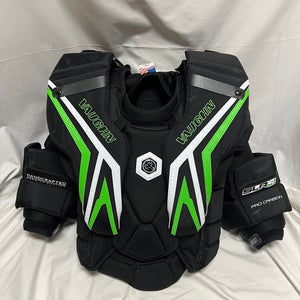 Large Vaughn SLR4 Pro Carbon Goalie Chest Protector (Used)