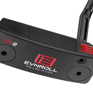 Evnroll EV2 Black Mid Blade Putter 34" (Milled, Short Slant Hosel) Golf NSW