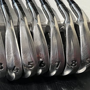 Alien Golf DS9 Forged Pat Simmons Iron Set 3-9 LH Reg Flex Graphite Shafts