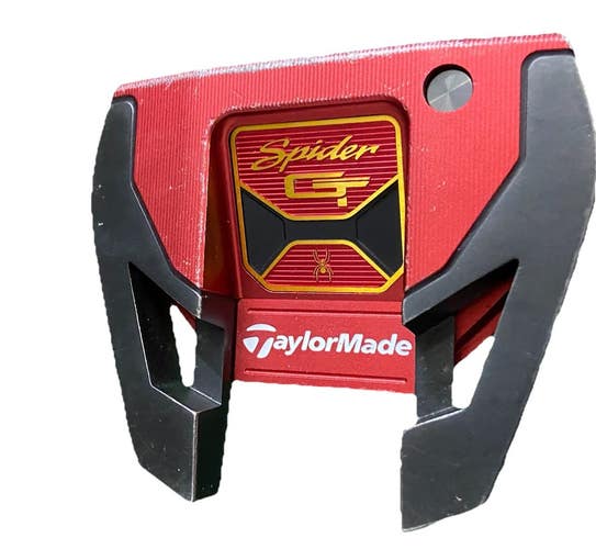TaylorMade Spider GT Mallet Putter RH Steel 34.5 New Oversize Grip HC Nice Club