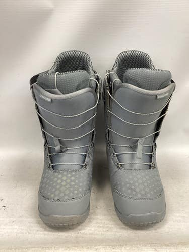 Used Burton CONCORD Mens Snowboard Boots Grey Senior 7 11851-S000041435