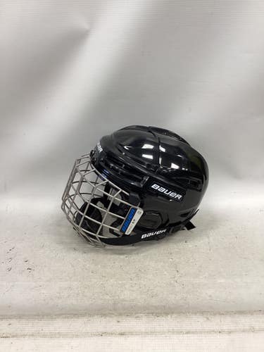 Used Bauer IMS 5.0 S Helmet Cage Combo Black SM 11851-S000041379