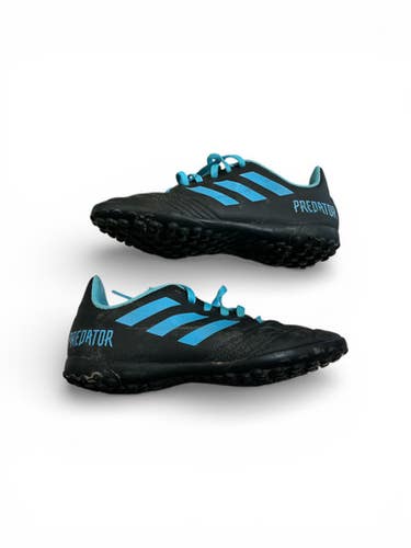 Used Adidas Soccer Indoor Shoes Black Junior 02 11873-S000220491