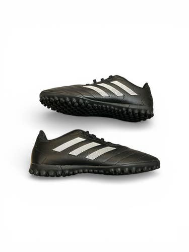 Used Adidas GOLETTO Soccer Indoor Shoes Black And White Junior 03.5 11873-S000219262