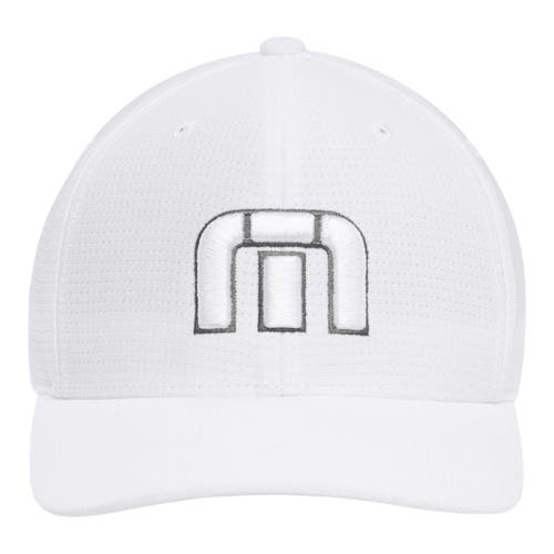 TRAVISMATHEW B-BAHAMAS FITTED HAT WHITE