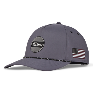 TITLEIST BOARDWALK ROPE STARS & STRIPES 2025 HAT WASHED INDIGO/BLACK/WHITE
