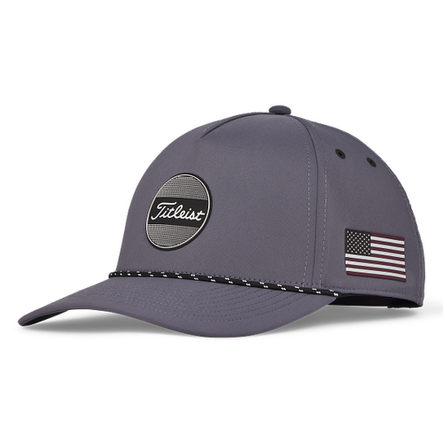 TITLEIST BOARDWALK ROPE STARS & STRIPES 2025 HAT WASHED INDIGO/BLACK/WHITE
