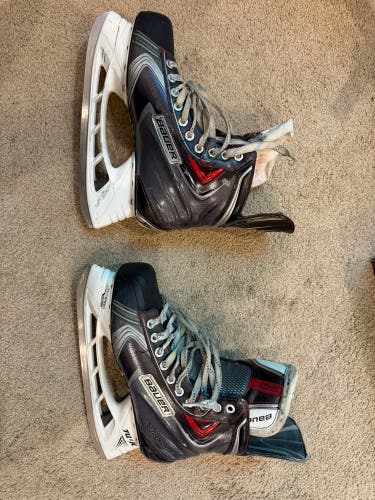 2014 Bauer Vapor X100 Hockey Skates Extra Wide Width 8 (Used)
