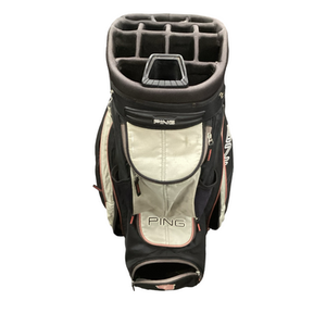 Used Ping TRAVERSE Mens Cart Bag Black 11613-S000174100
