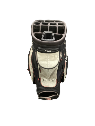 Used Ping TRAVERSE Mens Cart Bag Black 11613-S000174100