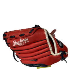 Used Rawlings PLAYERS SERIES BB/SB Glove T-ball Red 8" 11613-S000174071