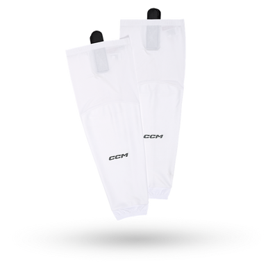 New CCM SX 100 Socks White 28" 11506-CCMMS100SRWHT