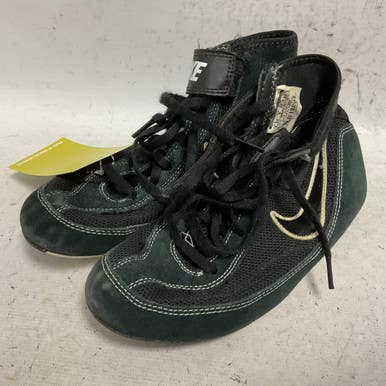 Used Nike Wrestling Shoes Black Junior 04.5 11855-S000196668
