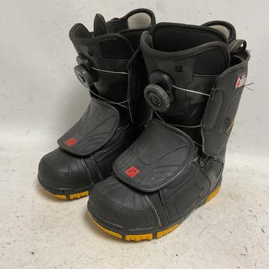 Used Head 550 JR BOA Boys Snowboard Boots Black Junior 03 11855-S000196643
