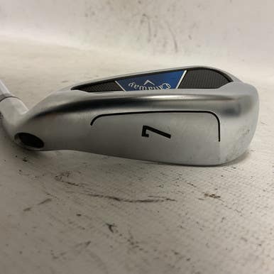 Used Callaway BIG BERTHA Mens Individual Iron RH 7 Iron 11855-S000196629