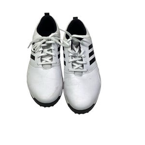 Used Adidas Mens Golf Shoes White Senior 10.5 11347-S000261305