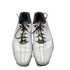 Used Foot Joy Mens Golf Shoes White Senior 10.5 11347-S000261304