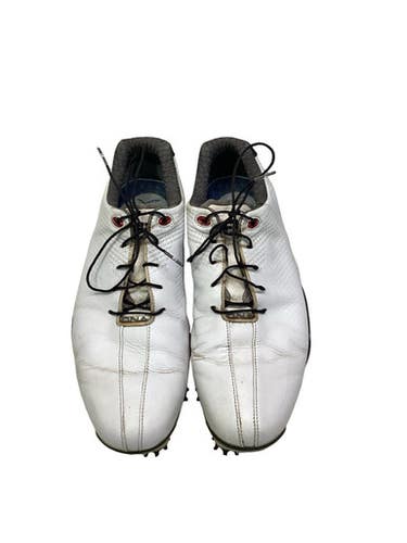 Used Foot Joy Mens Golf Shoes White Senior 10.5 11347-S000261304