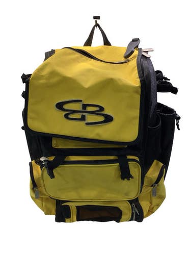 Used BoomBah 2 BAT BACKPACK BB/SB Player Carry Bag Yellow 11347-S000261290