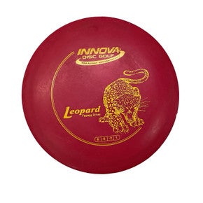 Used Innova LEOPARD Disc Golf Driver Red 150g 11347-S000261268