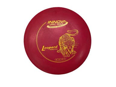 Used Innova LEOPARD Disc Golf Driver Red 150g 11347-S000261268