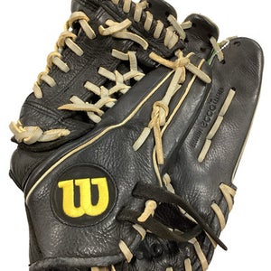 Used Wilson A730 BB/SB Glove RH Throw Black 12" 11347-S000261230