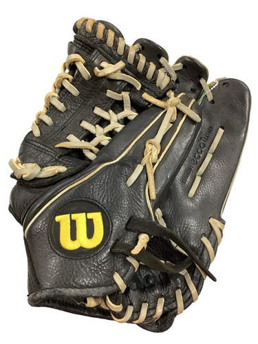 Used Wilson A730 BB/SB Glove RH Throw Black 12" 11347-S000261230