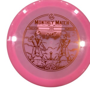 Used Discmania MONTHLY FIGHT Disc Golf Driver Pink 174g 11347-S000261199