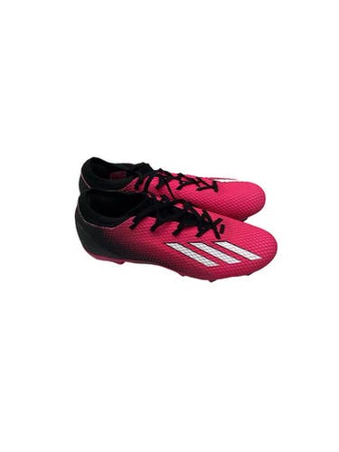 Used Adidas SPEEDPORTAL 3 Soccer Cleats Black And Pink Senior 9.5 11347-S000261147