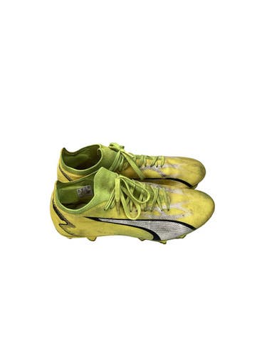 Used Puma ULTRA Soccer Cleats Yellow Senior 8.5 11347-S000261149