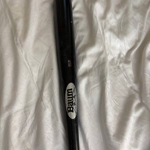 2022 Baum White Stock BBCOR Certified Bat (-3) 30 oz 33" (Used)