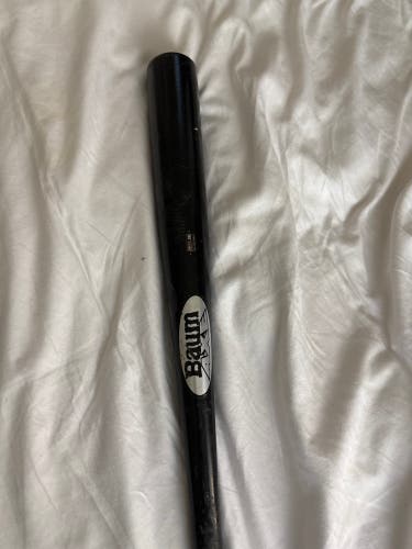 2022 Baum White Stock BBCOR Certified Bat (-3) 30 oz 33" (Used)