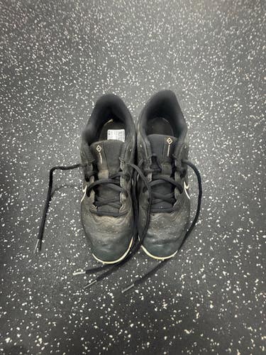 Used Nike DIAMOND BB/SB Cleats Black Junior 04.5 11849-S000034635